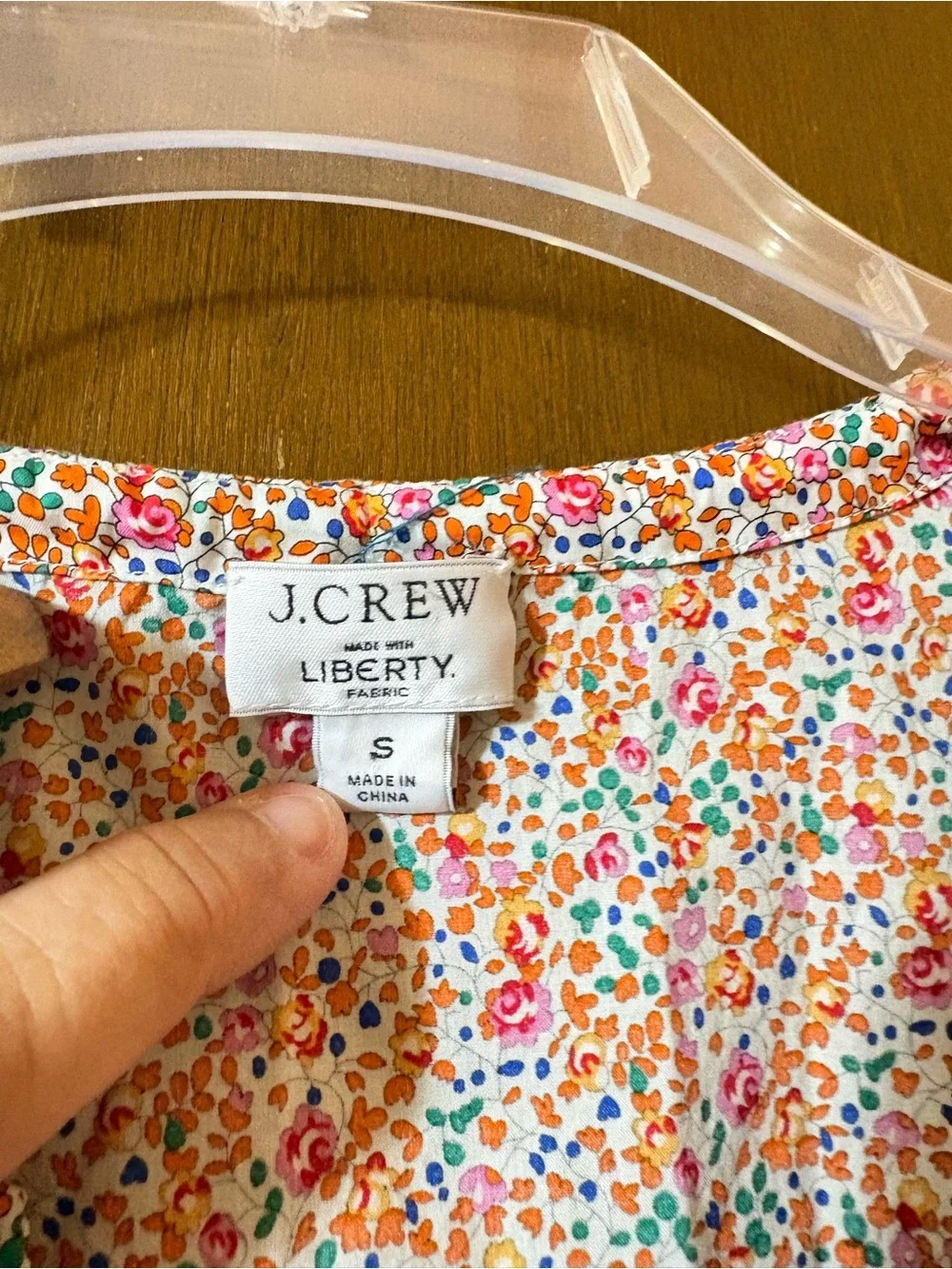 J. Crew Liberty Fabric Eloise Floral Beach Cover-up Dress